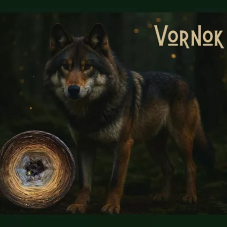 Motek ombre VORNOK - bawełna/akryl Crochet Addiction