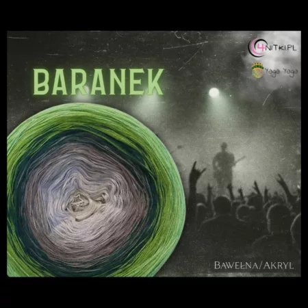 Motek BARANEK - kolekcja ROCK and METAL music Yaga Yaga Handmade