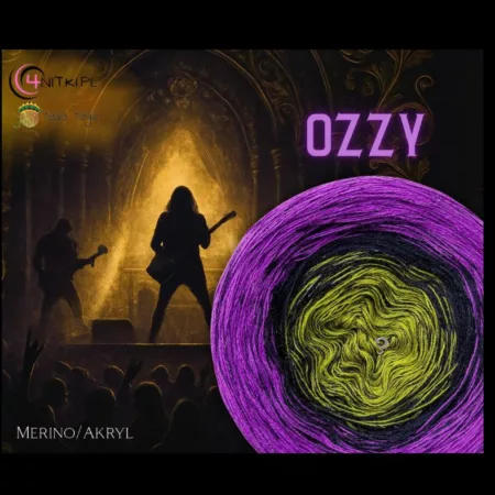 Motek OZZY- kolekcja ROCK and METAL music Yaga Yaga Handmade