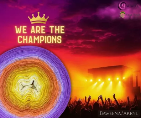 Motek WE ARE THE CHAMPIONS - kolekcja ROCK and METAL music Yaga Yaga Handmade