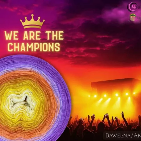 Motek WE ARE THE CHAMPIONS - kolekcja ROCK and METAL music Yaga Yaga Handmade