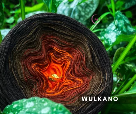 Motek ombre WULKANO - bawełna/akryl
