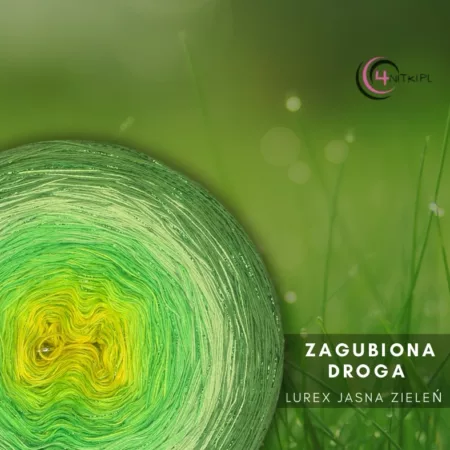 Motek ombre ZAGUBIONA DROGA - bawełna/akryl