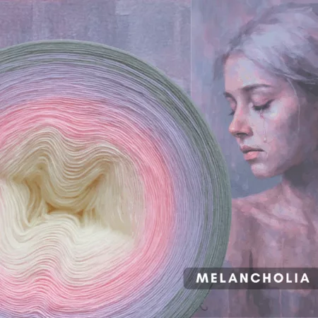 Motek ombre MELANCHOLIA - bawełna/akryl