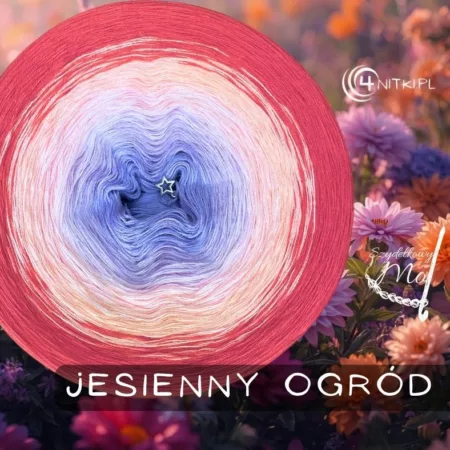 JESIENNA kolekcja motek JESIENNY OGRÓD - Szydełkowy Mol