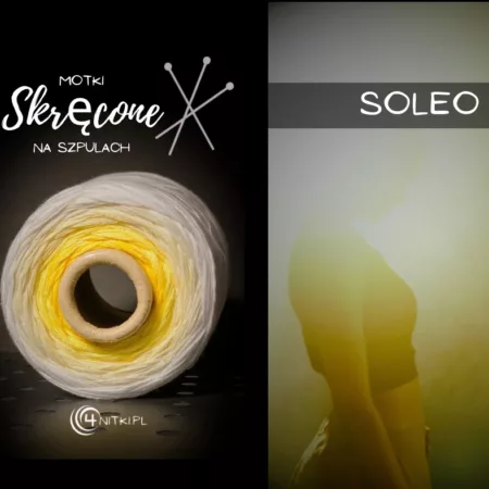 SOLEO motek SKRĘCONY 2x3 nitki ombre