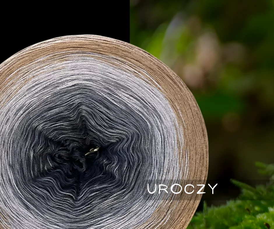 Motek ombre UROCZY bawełna/akryl