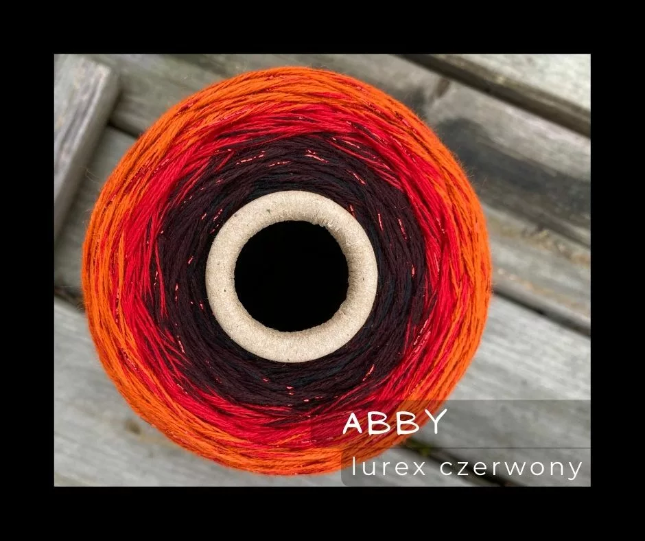 ABBY motek SKRĘCONY m/a Marcig Rękodzieło kolekcja DEMONICZNA - obrazek 2