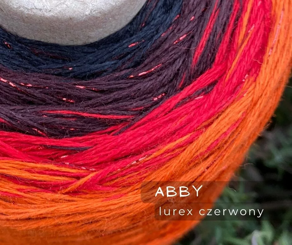 ABBY motek SKRĘCONY m/a Marcig Rękodzieło kolekcja DEMONICZNA - obrazek 3