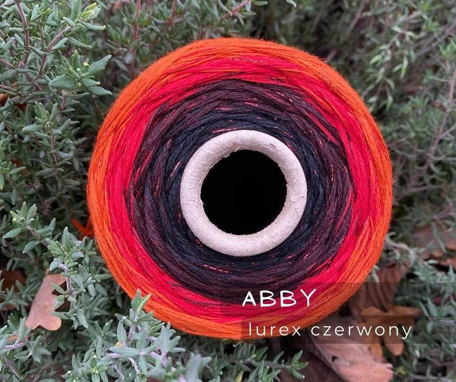 ABBY motek SKRĘCONY m/a Marcig Rękodzieło kolekcja DEMONICZNA