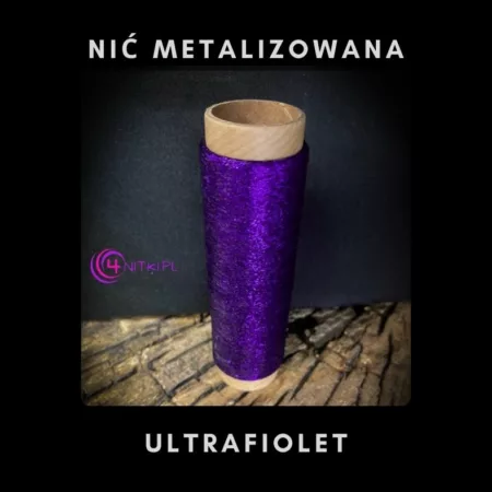 Nić metalizowana ULTRAFIOLET na szpuli 1000m
