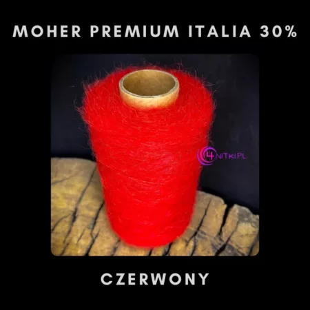 MOHER Brushed Premium ITALIA 30% CZERWONY
