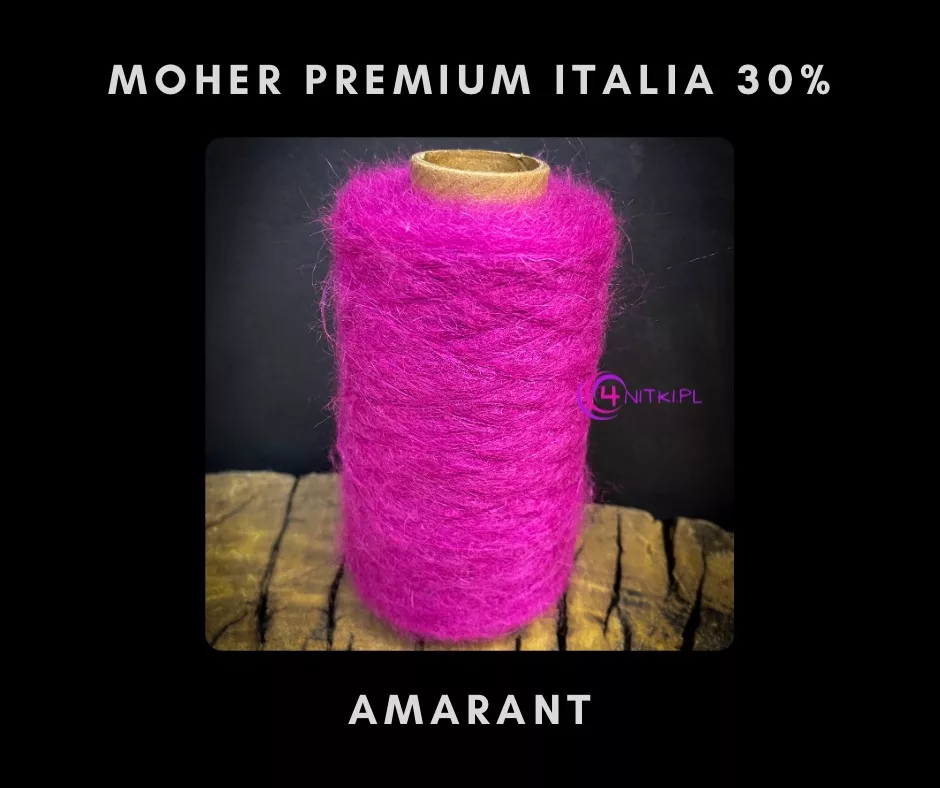 MOHER Brushed Premium ITALIA 30% FUKSJA