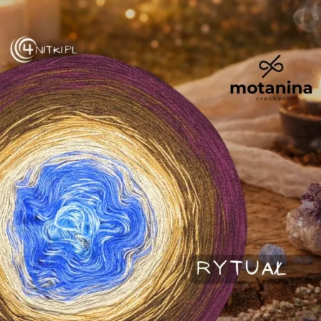 Motek ombre RYTUAŁ - MotaNina Crochet