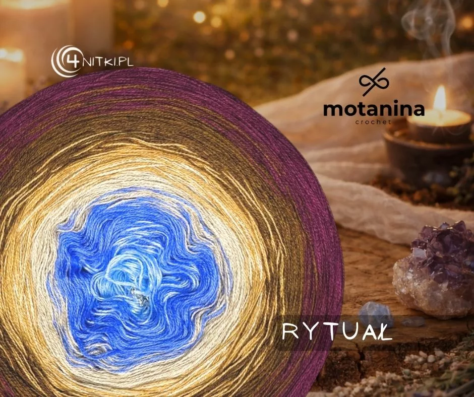 Motek ombre RYTUAŁ - MotaNina Crochet