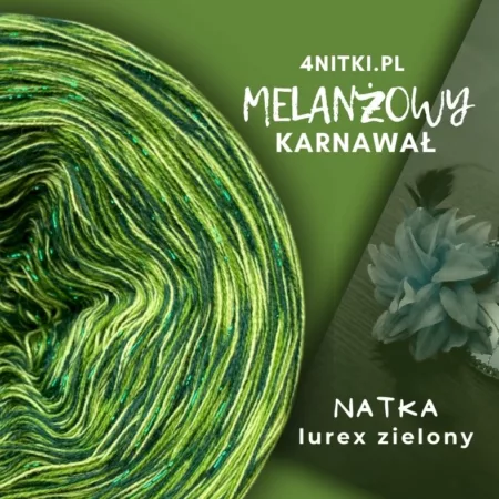 Motek melanż NATKA - bawełna/akryl