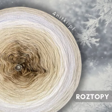 Motek ombre ROZTOPY - bawełna/akryl