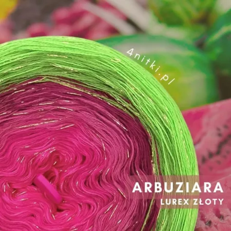 Motek ombre ARBUZIARA - bawełna/akryl