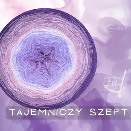 Motek ombre TAJEMNICZY SZAPT - bawełna/akryl