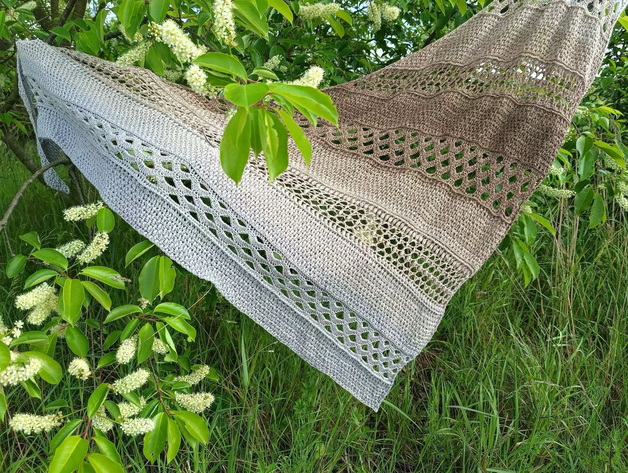 Motek ombre CIERNISTY IRYS - bawełna/akryl - obrazek 2