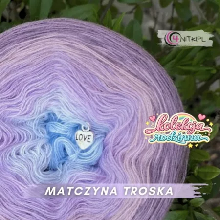 Motek ombre MATCZYNA TROSKA - bawełna/akryl