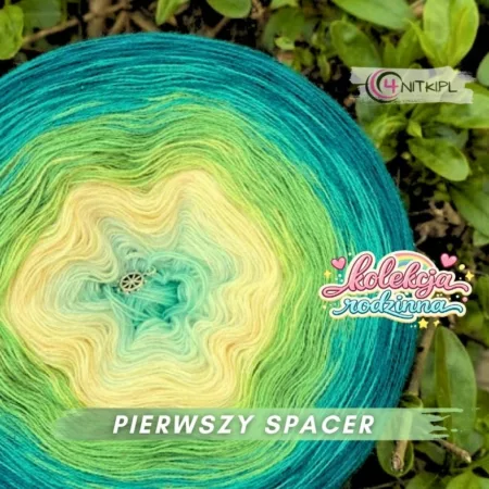 Motek ombre PIERWSZY SPACER - bawełna/akryl