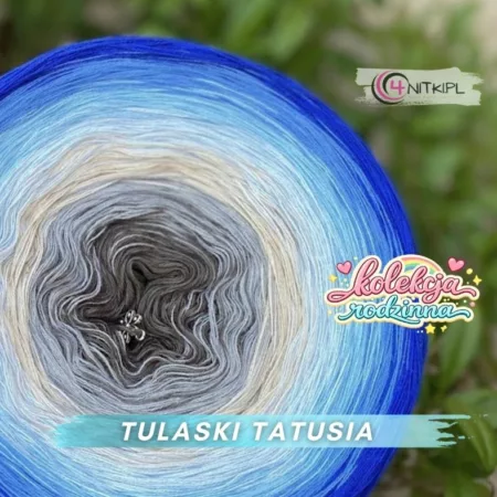 Motek ombre TULASKI TATUSIA - bawełna/akryl