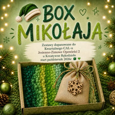 Box MIKOŁAJA bawełna/akryl