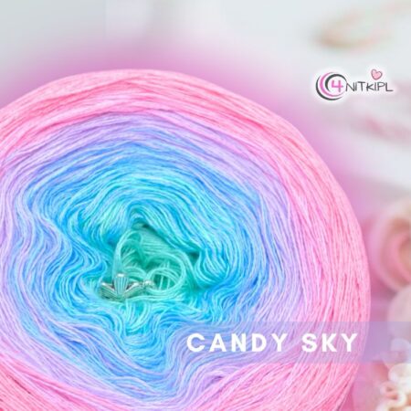 Motek ombre CANDY SKY - bawełna/akryl